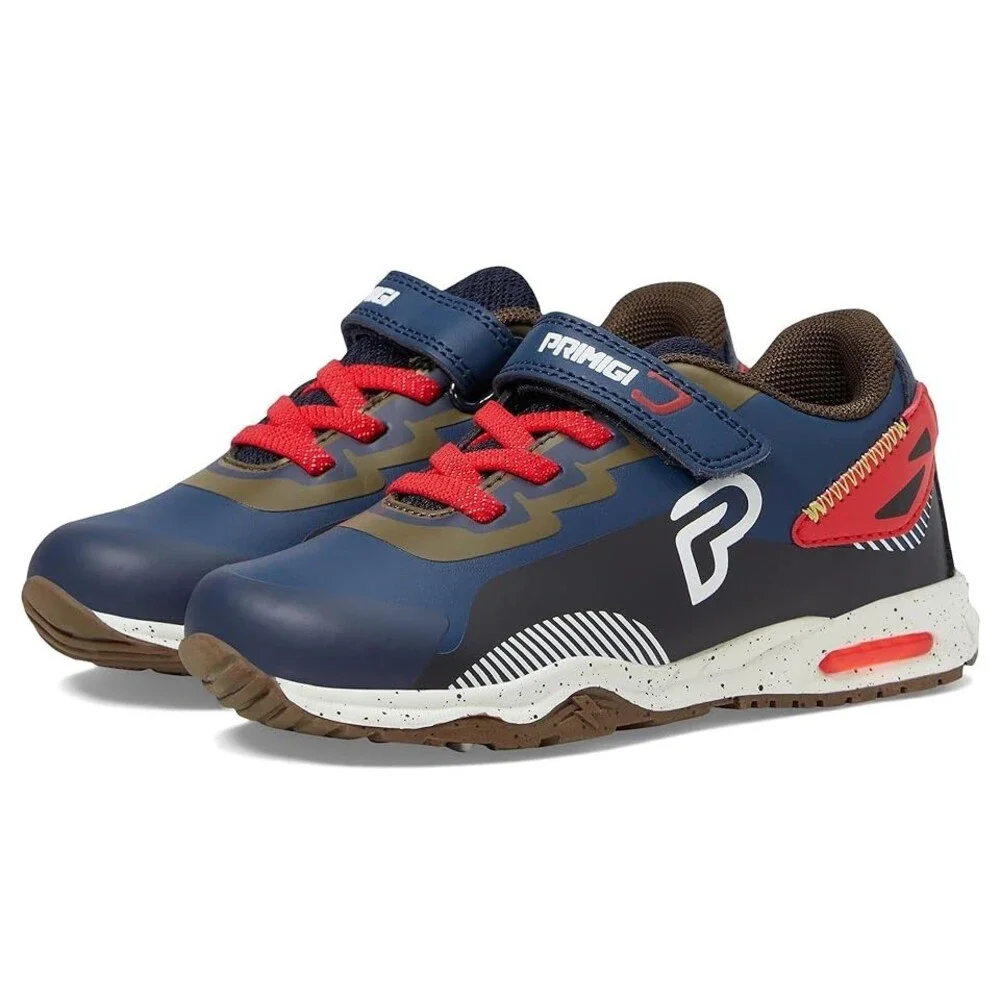 Primigi 49530 Sneaker Toddler 10C Navy Blue Hook and Loop Strap Shoes HAWK2531
